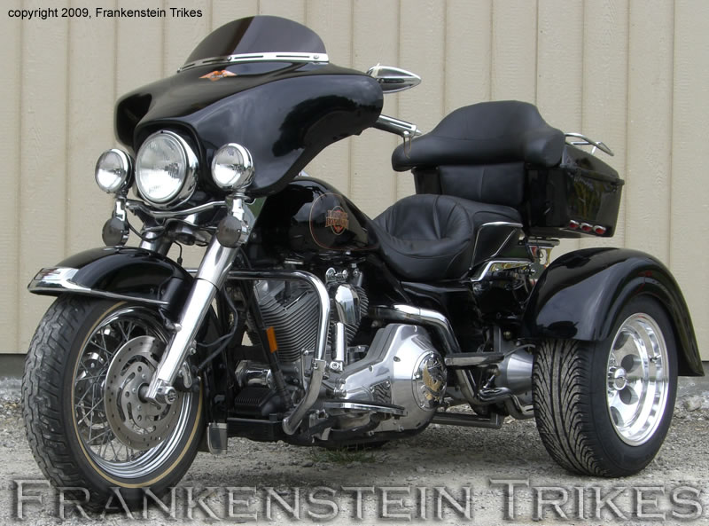 Frankenstein Trike Kit on harley-Davidson Roadking Trike